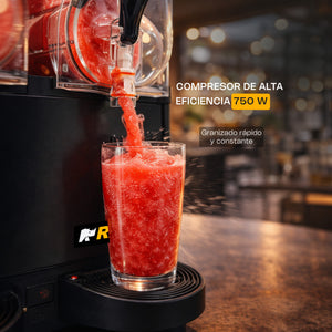 MÁQUINA GRANIZADORA 2 TAZONES MODELO MAGRA-2T MARCA RHINO