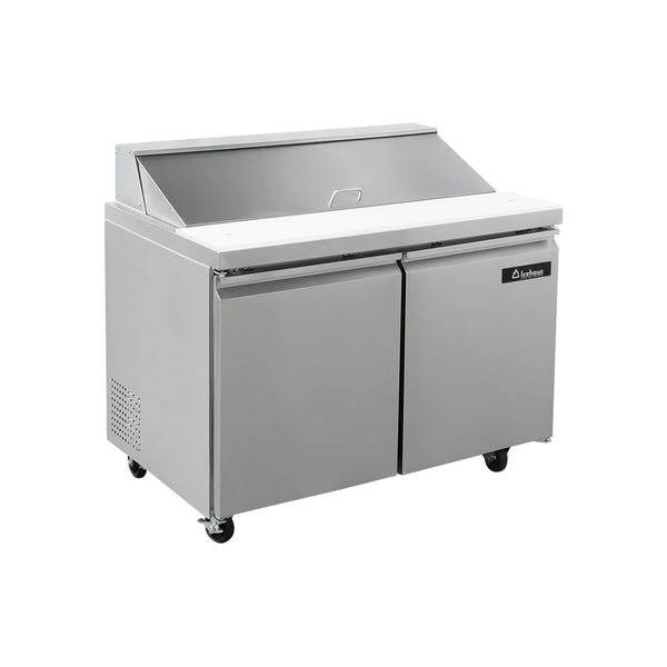 MESA PARA ENSALADAS 2 PUERTAS MOD ME-2P-SS-01 MARCA ICEHAUS