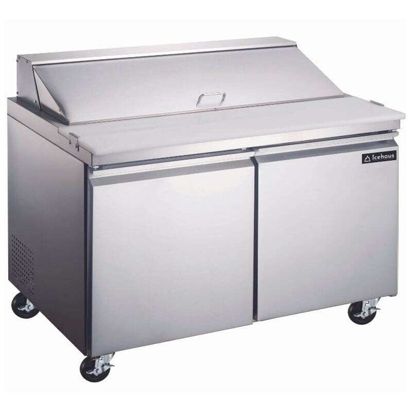 MESA PARA ENSALADAS 2 PUERTAS MOD ME-2P-SS-02 MARCA ICEHAUS