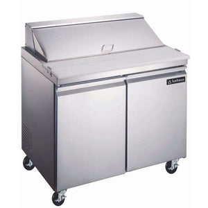 MESA PARA ENSALADAS 2 PUERTAS MOD ME-2P-SS-03 MARCA ICEHAUS