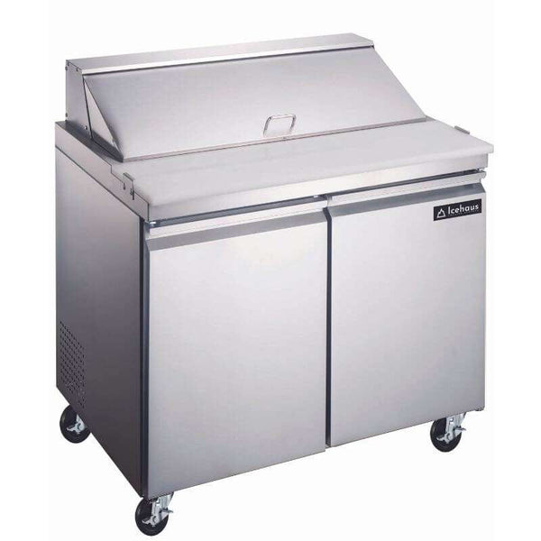MESA PARA ENSALADAS 2 PUERTAS MOD ME-2P-SS-03 MARCA ICEHAUS