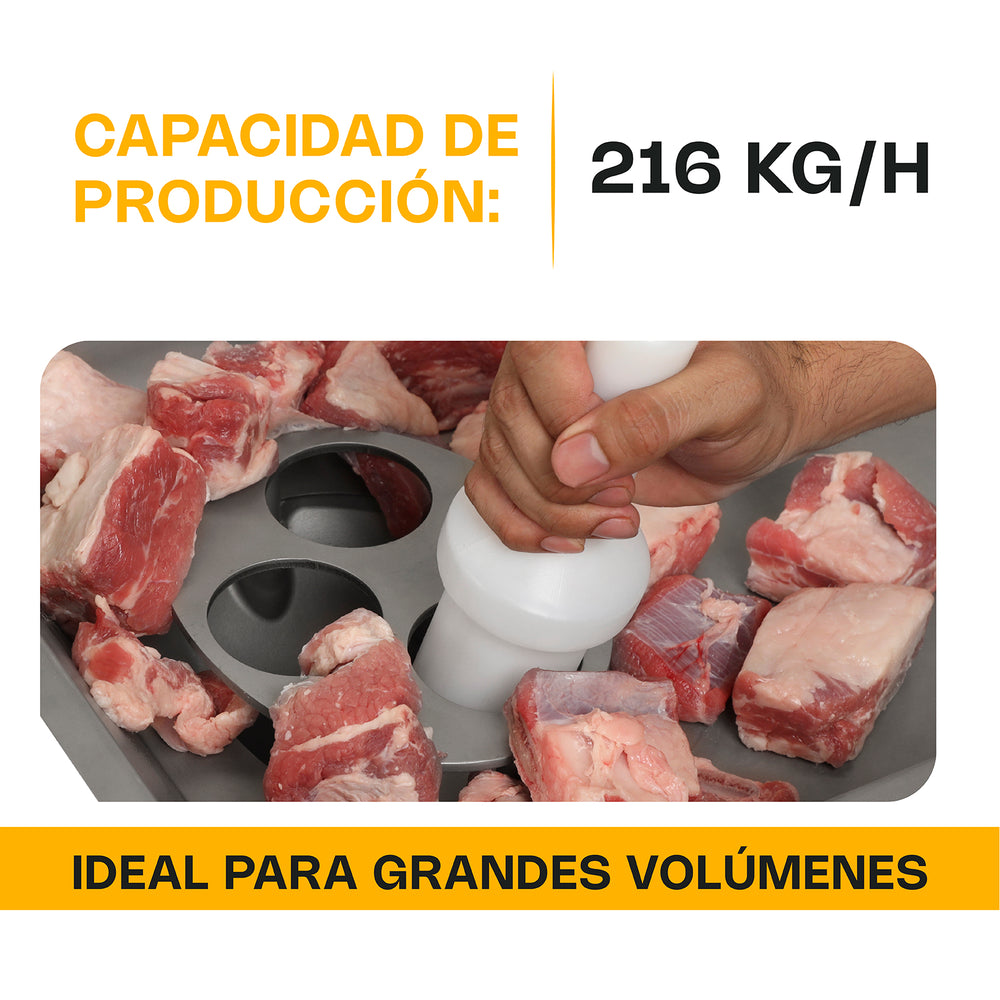 MOLINO DE CARNE 2HP MODELO MOLEM-22M2 MARCA RHINO