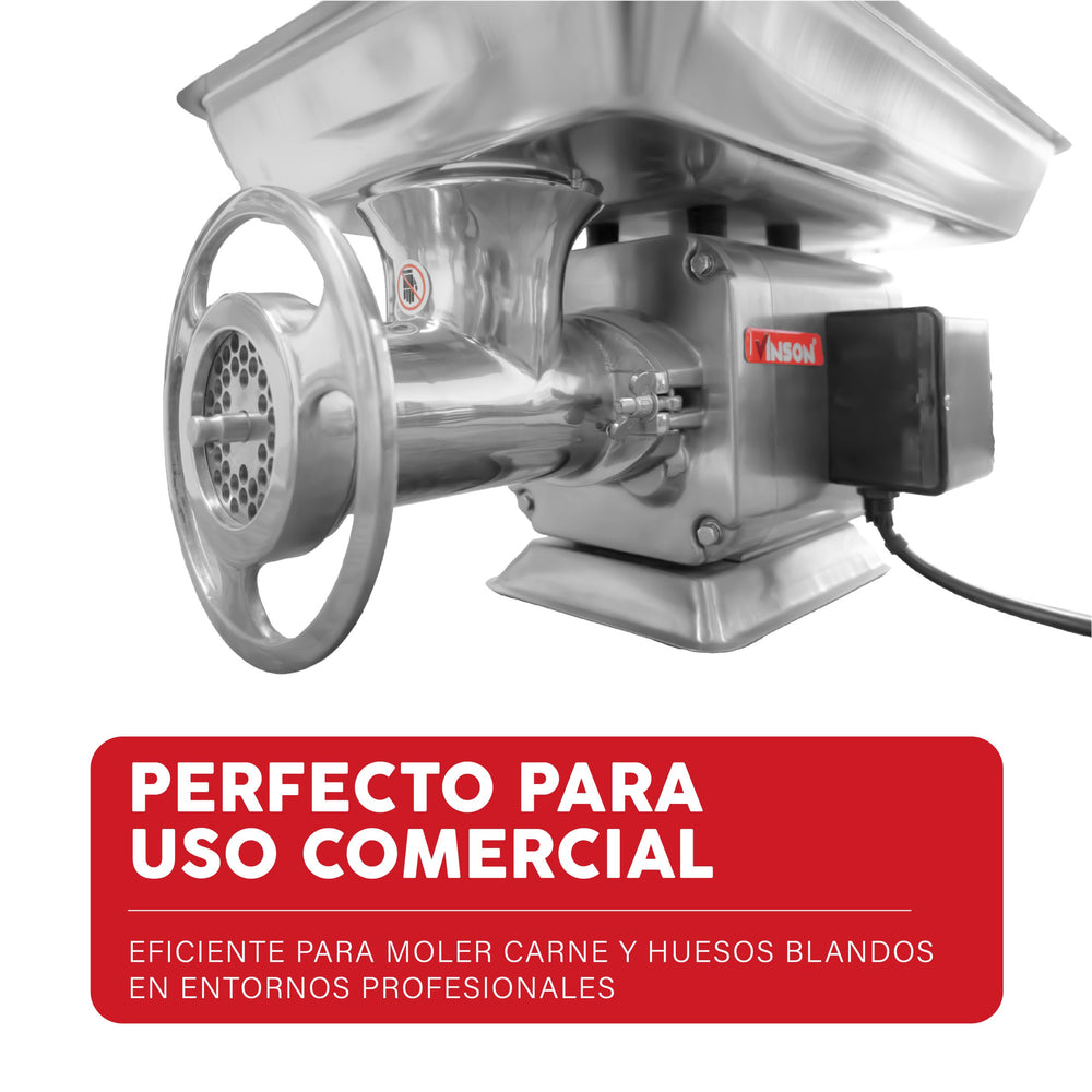 MOLINO DE CARNE MODELO MOLAI-22 MARCA VINSON BY RHINO