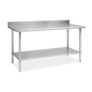 MESA DE TRABAJO MODELO KING MTL-100 ACER INOXIDABLE CALIBRE 18 MARCA DRAGO
