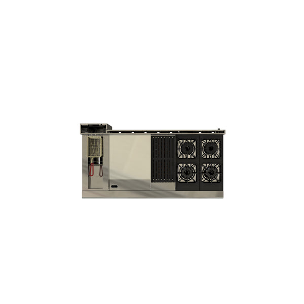 ESTUFA A GAS MOD MULTIPLE  DE PISO MASTER LINEA PREMIUM MARCA CORIAT