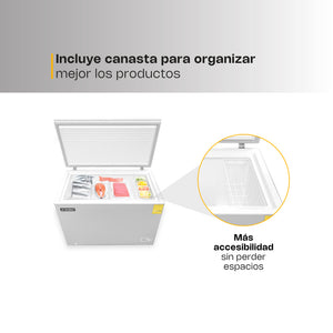 CONGELADOR HORIZONTAL 7FT MODELO CONGECO-7 MARCA RHINO