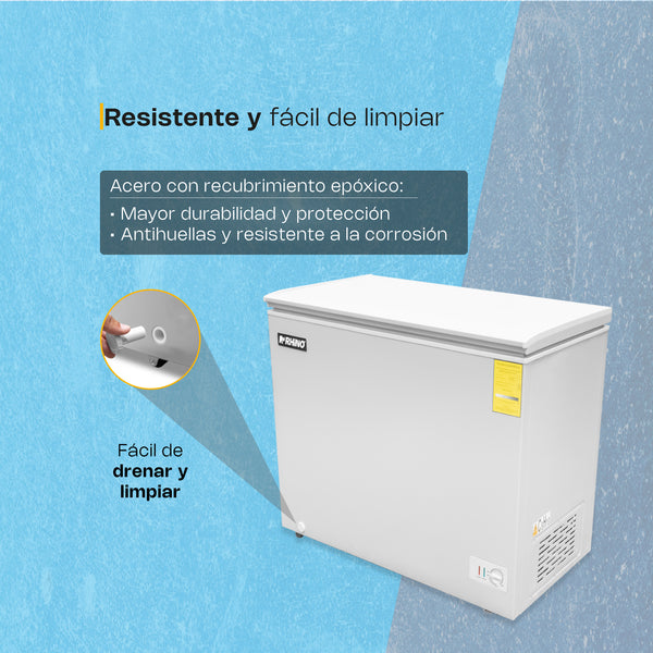 CONGELADOR HORIZONTAL 7FT MODELO CONGECO-7 MARCA RHINO