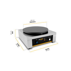 CREPERA ELÉCTRICA MODELO CREPE-40 MARCA RHINO