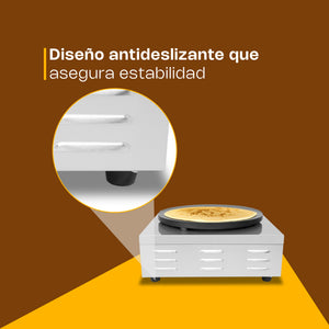 CREPERA ELÉCTRICA MODELO CREPE-40 MARCA RHINO