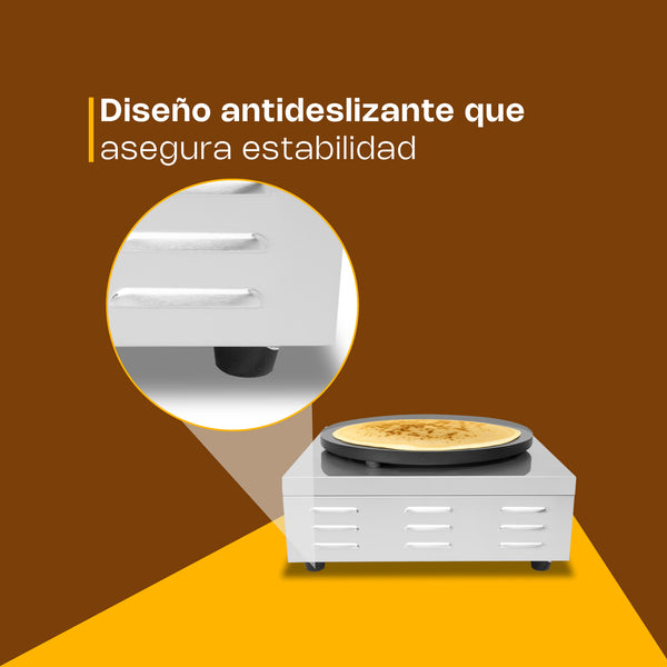 CREPERA ELÉCTRICA MODELO CREPE-40 MARCA RHINO