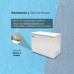 CONGELADOR HORIZONTAL 10FT MODELO CONGECO-10 MARCA RHINO