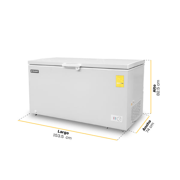 CONGELADOR HORIZONTAL 16FT MODELO CONGECO-16 MARCA RHINO