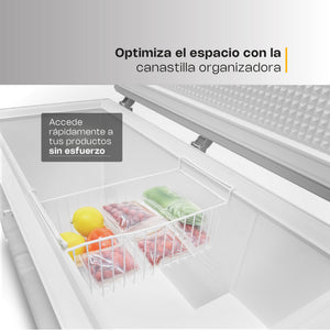 CONGELADOR HORIZONTAL 16FT MODELO CONGECO-16 MARCA RHINO