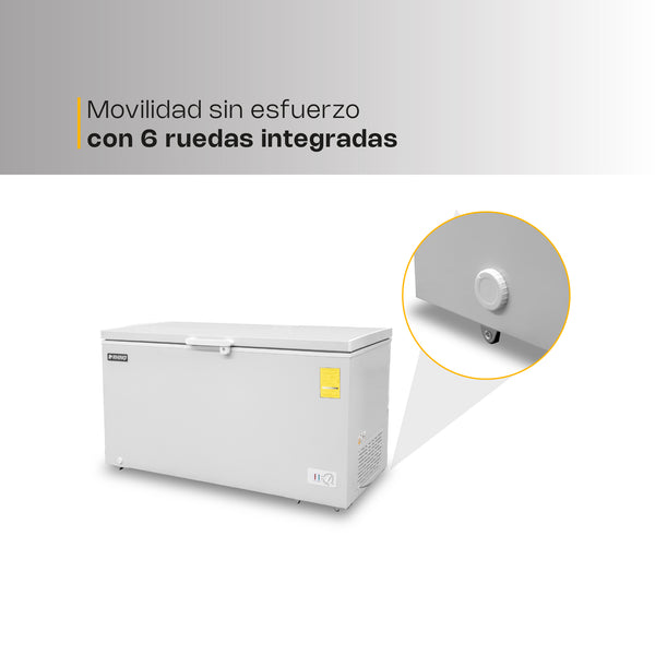 CONGELADOR HORIZONTAL 16FT MODELO CONGECO-16 MARCA RHINO