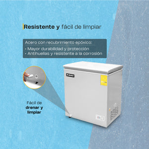 CONGELADOR HORIZONTAL 5FT MODELO CONGECO-5 MARCA RHINO