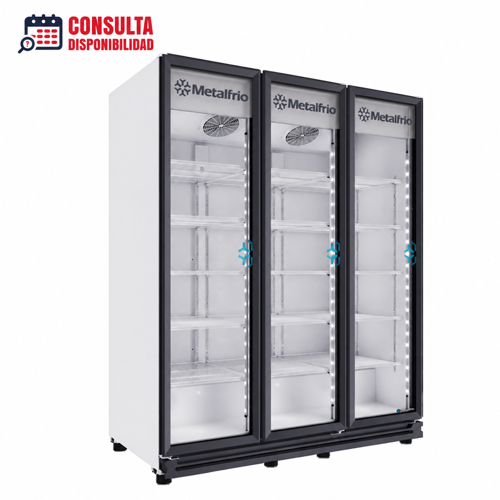 REFRIGERADOR COMERCIAL 3 PUERTAS MODELO RB-900 MARCA METALFRIO