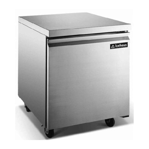 REFRIGERADOR BAJO BARRA 2 PTS MOD RBB-1P-SS-01 MARCA ICEHAUS