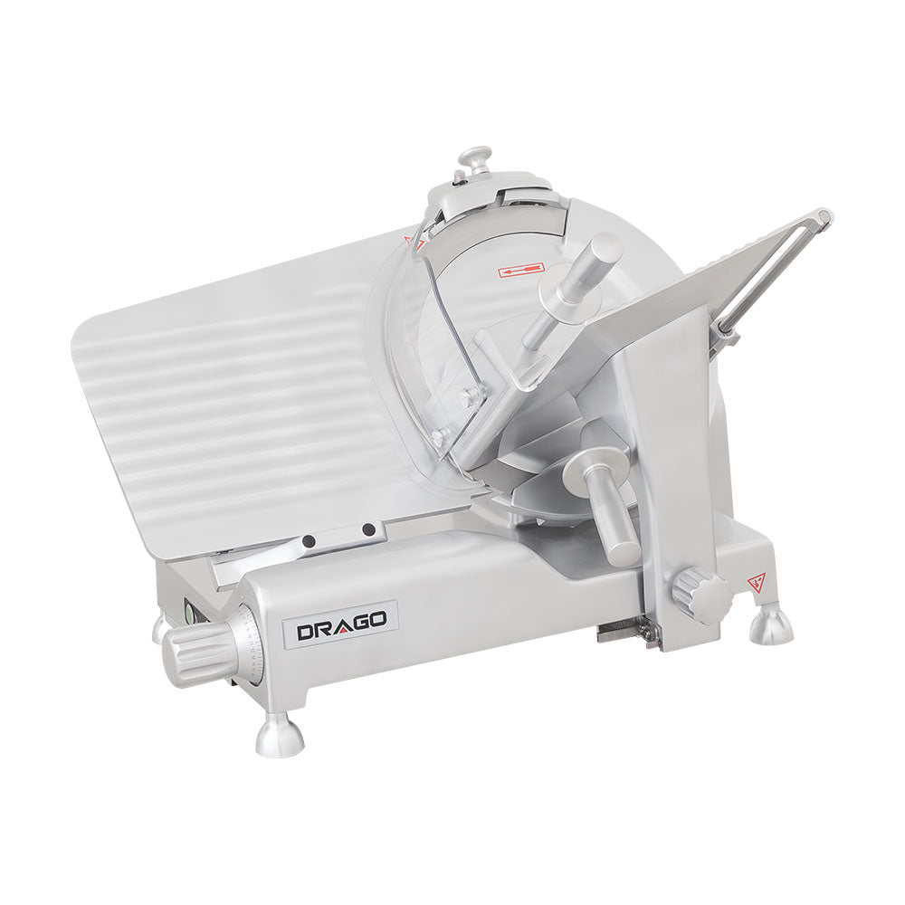 Rebanadora de engrane DRAGO REB-300-E Medidas 68.6 x 58.7 x 46.6 cm