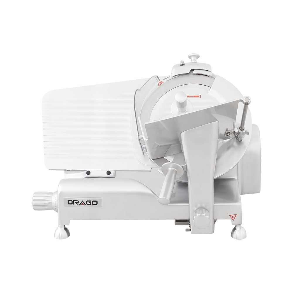 Rebanadora de engrane DRAGO REB-300-E Medidas 68.6 x 58.7 x 46.6 cm