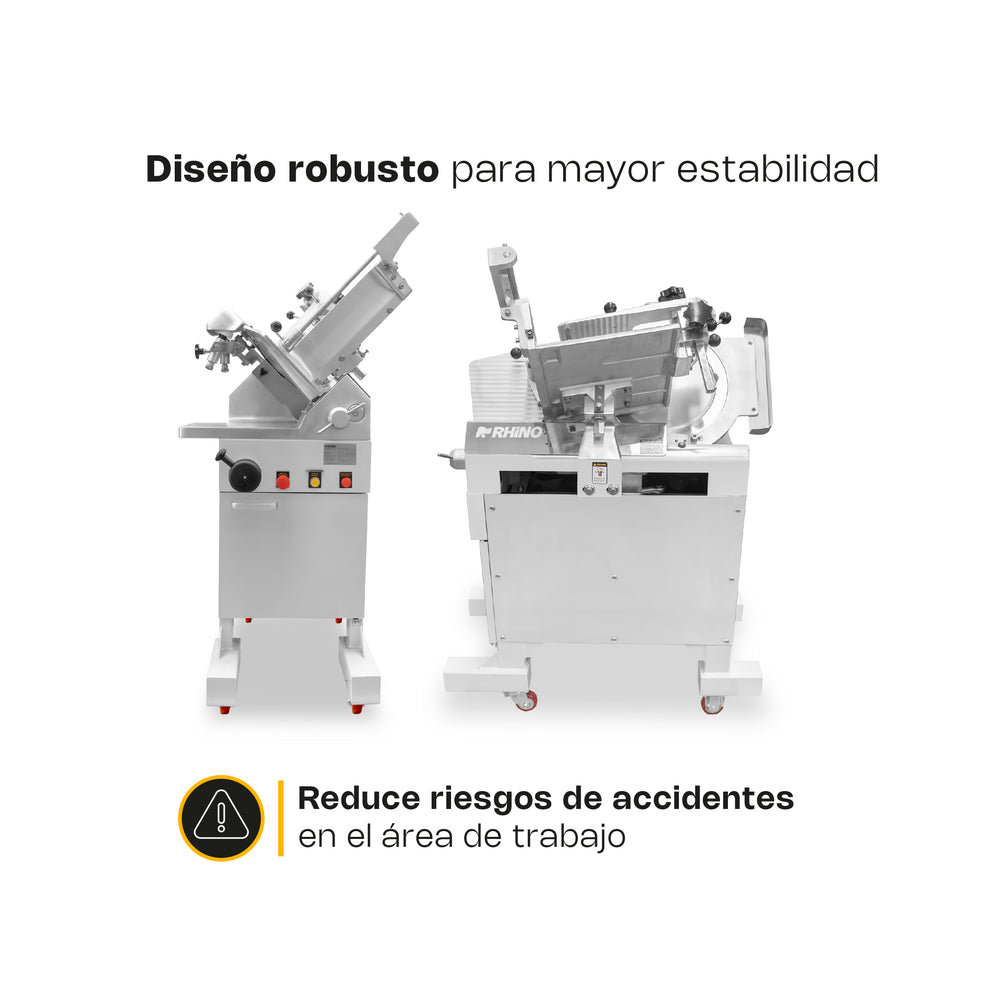 REBANADORA AUTOMATICA PARA CARNE SEMI CONGELADA MODELO REBAC-363 MARCA RHINO