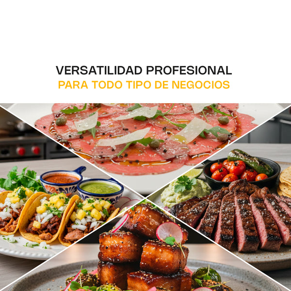 REBANADORA DE ENGRANES PARA CARNE SEMI CONGELADA MODELO REBEN-350 MARCA RHINO