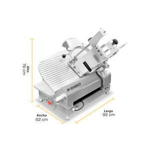 REBANADORA DE ENGRANES PARA CARNE SEMI CONGELADA MODELO REBEN-350 MARCA RHINO