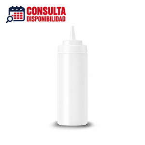 RECIPIENTE TRANSPARENTE PARA ADEREZO 16OZ MODELO RECAD-16T MARCA CALEDONIA