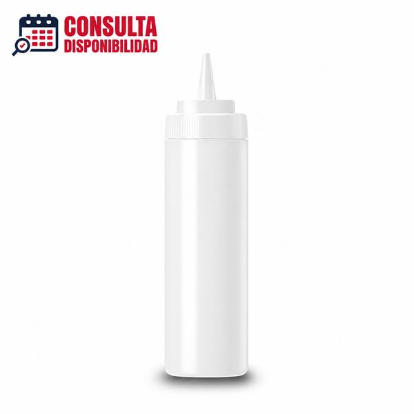 RECIPIENTE TRANSPARENTE PARA ADEREZO 24OZ MODELO RECAD-24T MARCA CALEDONIA