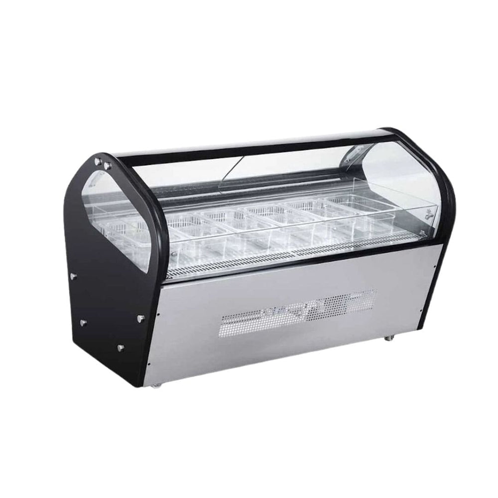Vitrina fría para helados de 7 insertos MIGSA RTD-142L