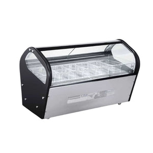 Vitrina fría para helados de 7 insertos MIGSA RTD-142L