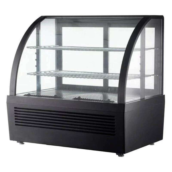 VITRINA REFRIGERADA CRISTAL CURVO CAP 160 LTS MOD RTW-100L-3 MARCA MIGSA