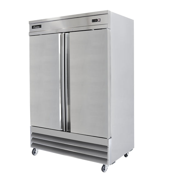 Refrigerador vertical INTERNATIONAL INT/RV-2PS-AI Medidas 137.1 x 81.8 x 209.5 cm