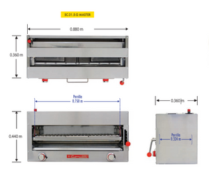 SALAMANDRA  MODELO SC-31.5-G MASTER LINEA PREMIUM MARCA CORIAT