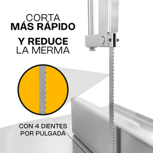 SIERRA CARNICERA MODELO SICA-295R MARCA RHINO