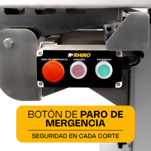 SIERRA CARNICERA MODELO SICA-295R MARCA RHINO