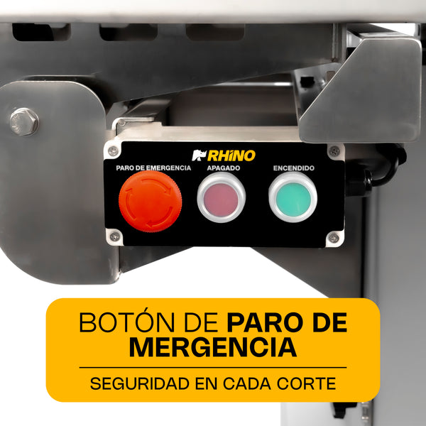 SIERRA CARNICERA MODELO SICA-295R MARCA RHINO