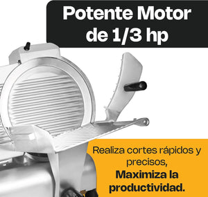 REBANADORA DE CARNES FRIAS MODELO SLI-300 MARCA RHINO