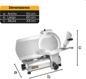REBANADORA DE CARNES FRIAS MODELO SLI-300 MARCA RHINO