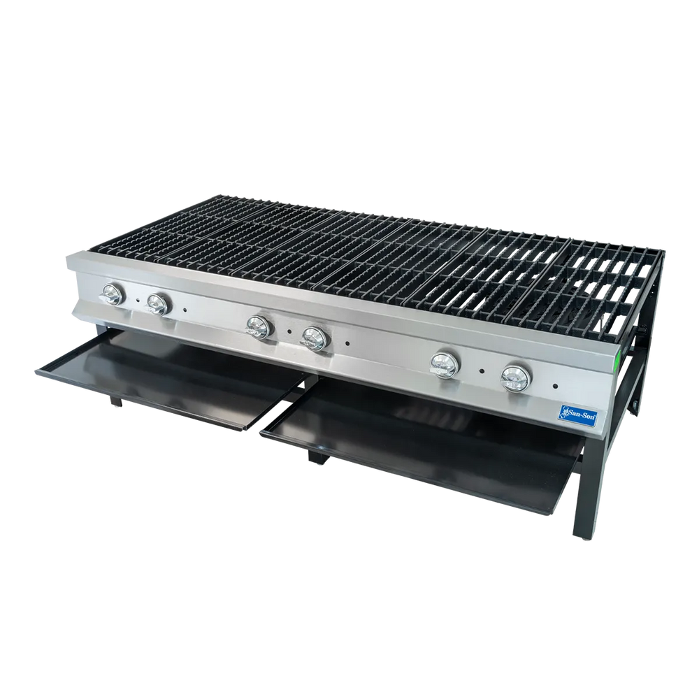 FOGON INDUSTRIAL DE 3 QUEMADORES MODELO SSF3 MARCA SAN-SON