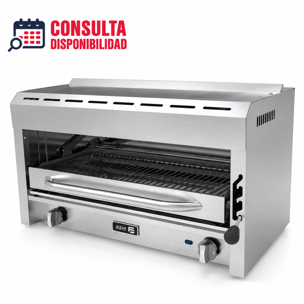 SALAMANDRA A GAS 2 QUEMADORES MODELO AESB 36 MARCA ASBER
