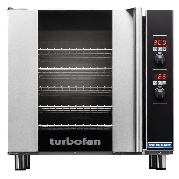 HORNO DE CONVECCION ELECTRICO CON VAPOR MODELO E32D5 ELECTRICO MARCA TURBOFAN