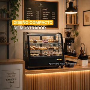 VITRINA REFRIGERADA DE MOSTRADOR MODELO VIREMO-100 MARCA RHINO