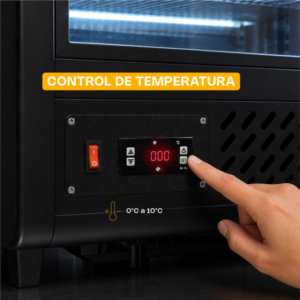 VITRINA REFRIGERADA DE MOSTRADOR MODELO VIREMO-100 MARCA RHINO