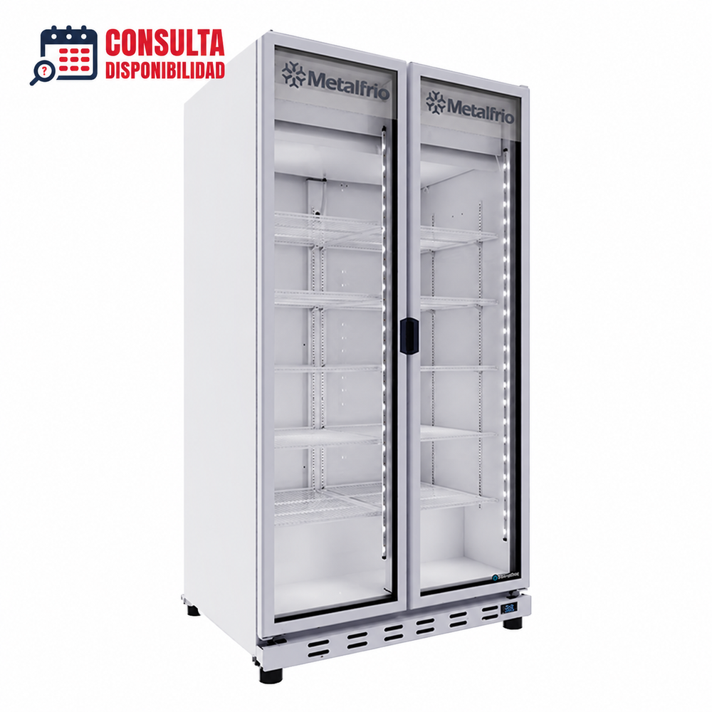 REFRIGERADOR CERVECERO 2 PUERTAS MODELO VN100 MARCA METALFRIO