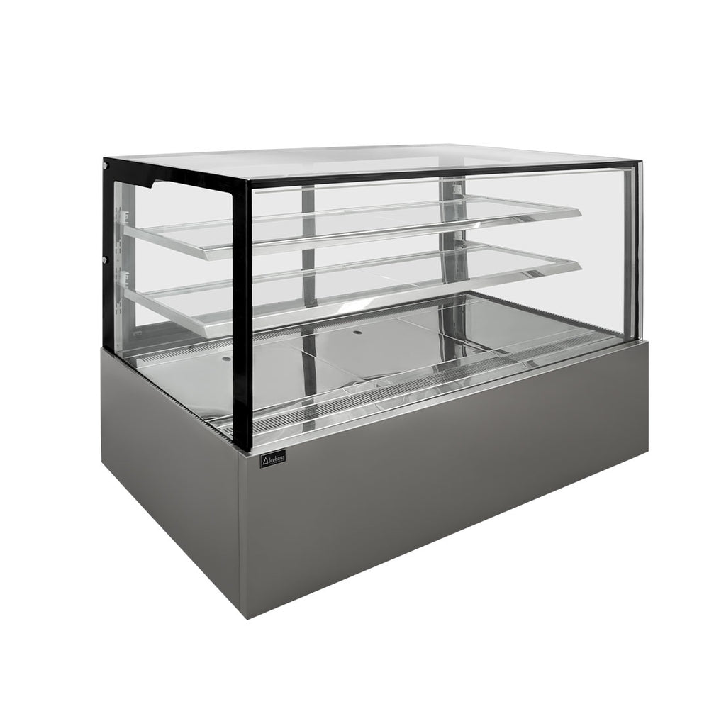 VITRINA PASTELERA RETANGULAR DE CRISTAL DE 1.80 MODELO VPP-180 MARCA DRAGO