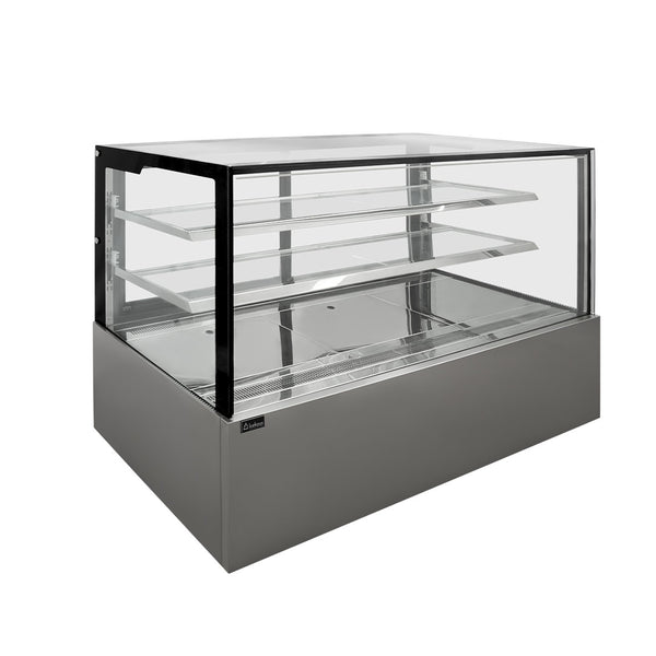 VITRINA PASTELERA RETANGULAR DE CRISTAL DE 1.80 MODELO VPP-180 MARCA DRAGO