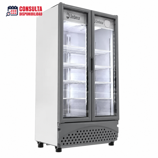 REFRIGERADOR VERTICAL 2 PUERTAS MODELO VRD35 MARCA IMBERA