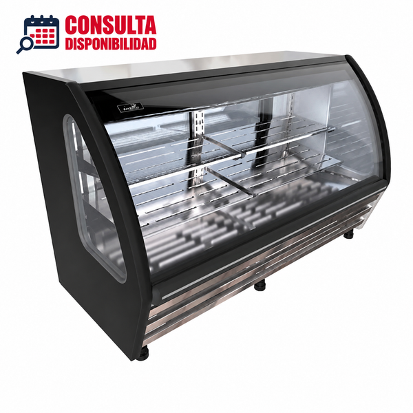 VITRINA CARNICERA CRISTAL CURVO MODELO BHS-200C-N 1020088 MARCA IMBERA