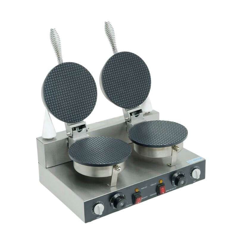 Cocedor de Conos y Canastillas MIGSA ZU2 2 Platos de fundición de aluminio con teflon