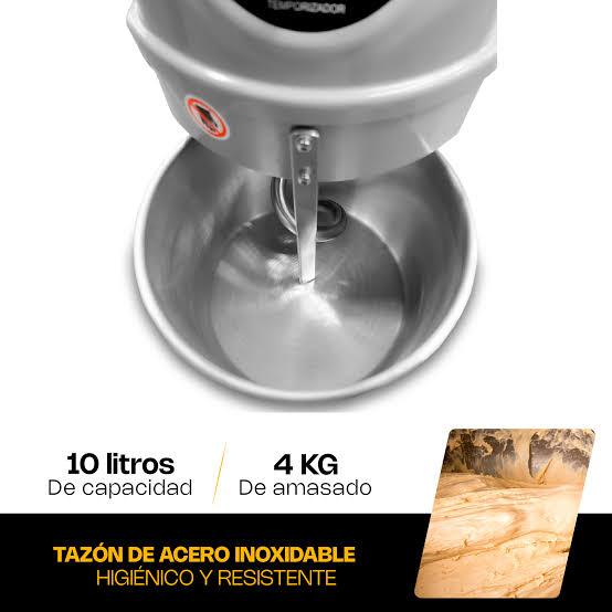 AMASADORA DE 10LTS MODELO AMASA-10 MARCA RHINO